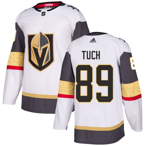 Women Vegas Golden Knights #89 Tuch Fanatics Branded Breakaway Home White Adidas NHL Jersey->youth nhl jersey->Youth Jersey